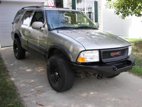 New freshly painted offroad bumperfirst design

first design