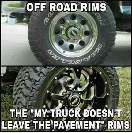 So true for us 14"-16" blazer/s10 men!