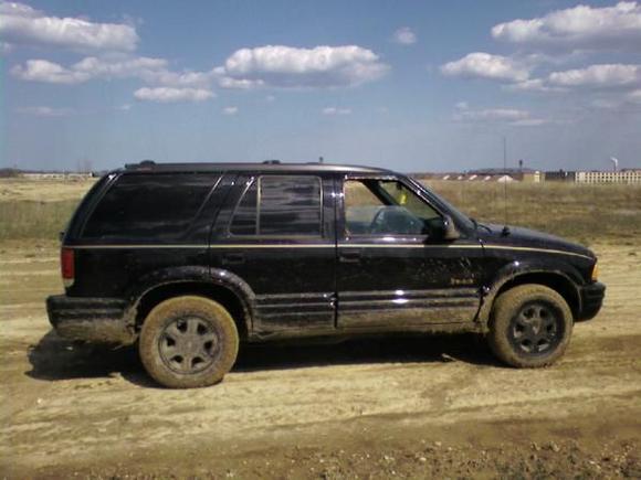 Mud up to frame rails and never once got stuck