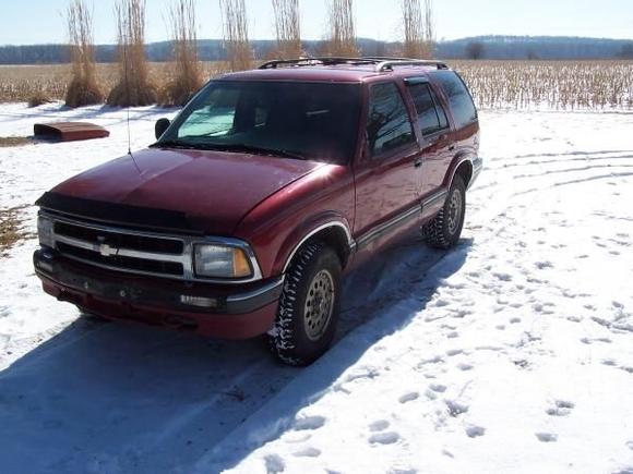 Lot of work to do yet,,, but got a lot of time I Hope ?
Cherry Red Metallic Paint Code 94U