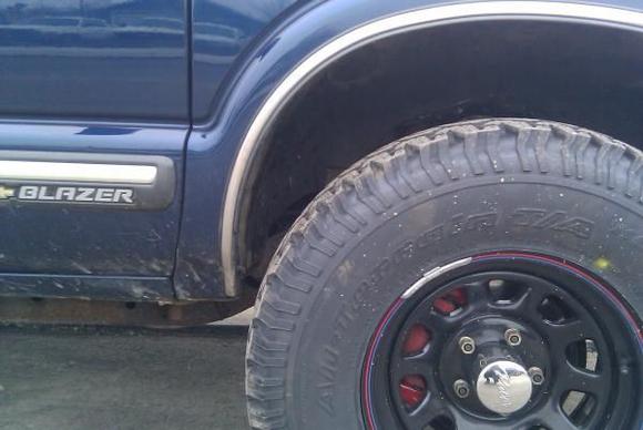 2in suspension lift and 31in tires