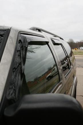 Wade In-channel window Visors