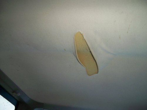 The whole panel needs to come down and redone. This opens me up for options. But as my father in law says. It does not effect the driving. So it will be one of the last things on my list to fix.