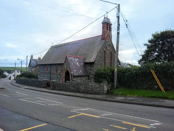 The village church - Church in Wales aka Anglican or Episcopalian, there are also chapels.