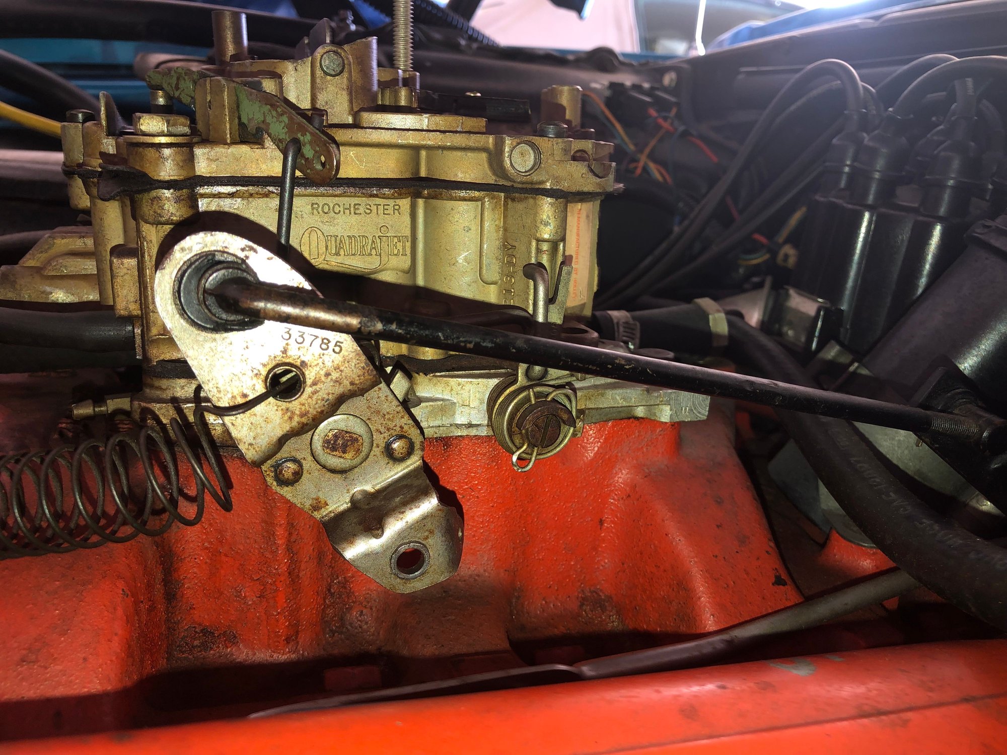 1967 quadrajet kickdown on a powerglide Camaro Forums Chevy Camaro