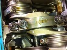 94 lt1 383 eagle all forged 6in h- beam rods srp pistons