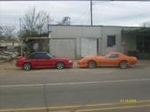 Same day i got the Vette i finished my mustang the first time