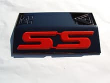 Powdercoated engine cover