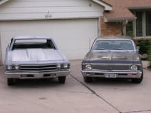 69 COPO Chevelle and my 68 Nova