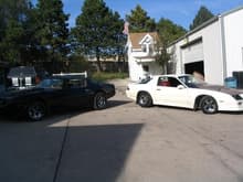 My buddies 81 turbo Trans AM mint and my 88 1/2 Iroc Z28