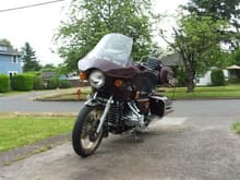 My other love! A 1976 Honda Golwing LTD. GL1000.