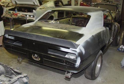body work is done