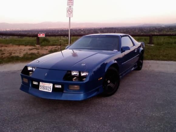 nice view behind a nice car