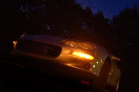Sarah at night