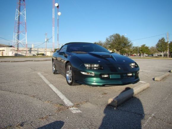 My 95 Z28 convert. six speed. Mods include: Delteq coil pack, BMR strut tower brace, Lower control arms, chrome moly panhard bar, lowering springs, energy suspension motor mounts, trans mount, torque arm mount, ported/polished stock MAF, SS hoold/SLP ram air box, BBK headers/magnaflow HF cat/flowmaster muffer, custom interior, custom stereo/250 amp alternator, custom paint, corvette 17X9.5 rims.