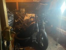 how the front wheel was installed 