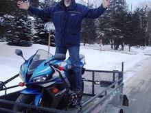 Almost home, stopped at my brothers MINE all MINE :)