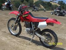 02 XR250R at Hollister Hills recently
