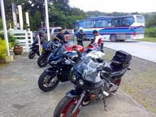 with some higher displacement riding buddies