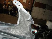 inside of patched head fairing