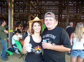 ME AND MY WIFE VANESSA PARTYING AT THE BARN