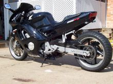 1996 CBR600 F3 8" Bolt-On extensions dropped 1"f 2"r