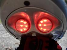 old integrated tail light