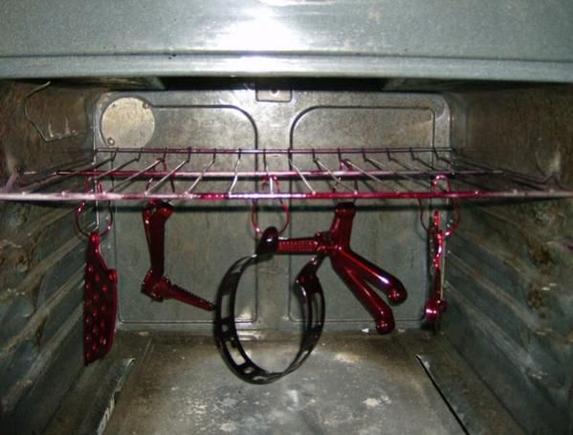 Baking in the oven....