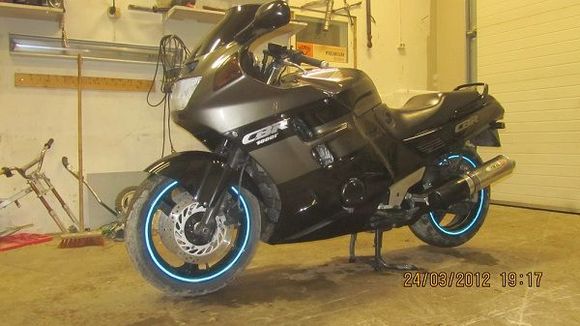After waxing...