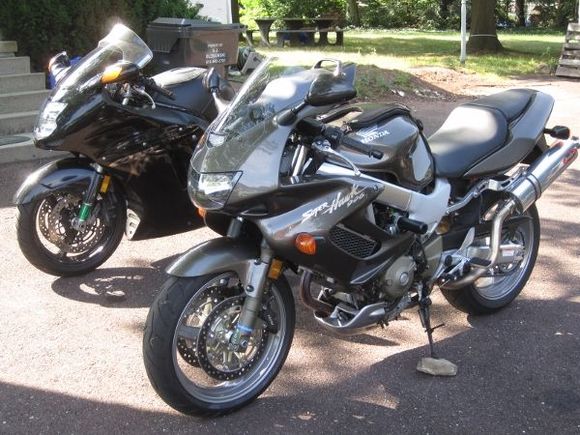 04 Honda VTR1000 and 98 CBR1100XX