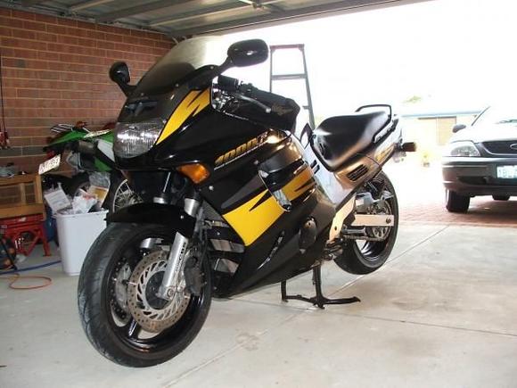 Freshly polished and ready to ride