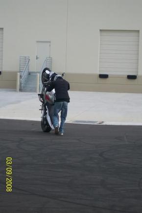 first time hittin the 12 bar ha ha ha