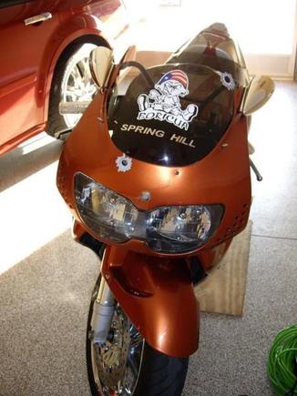 MY BABY IN THE GARAGE