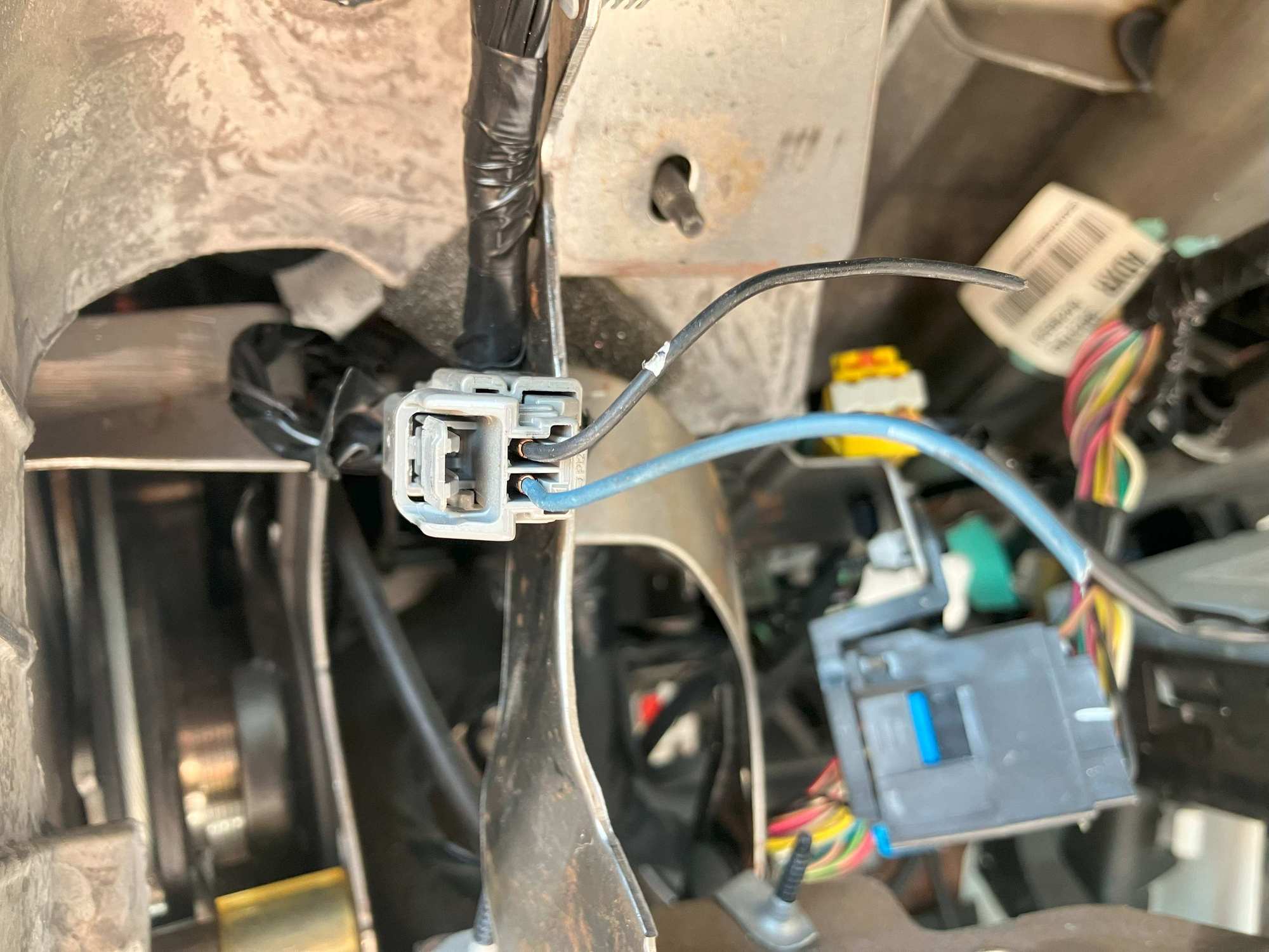 brake switch to instrument panel plug