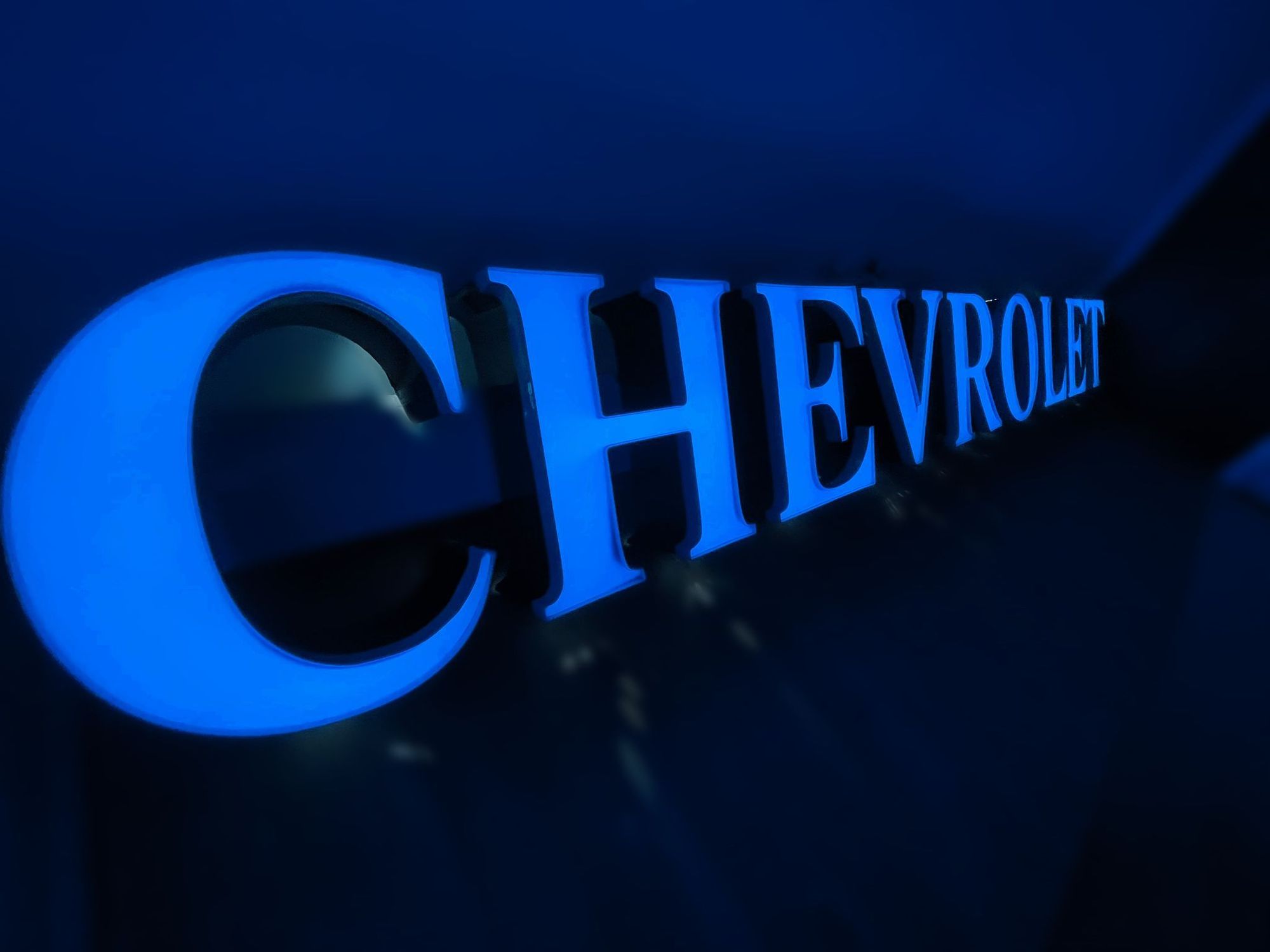 Miscellaneous - Illuminated Chevrolet Dealership Sign - New - -1 to 2024  All Models - Chicago, IL 60490, United States