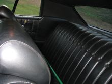 Leather interior.