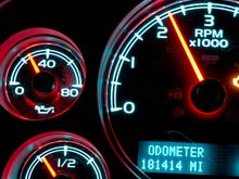 at about 2300 rpm