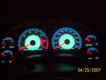 nighttime gauges