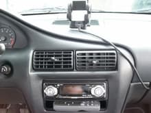 Eclipse CD4000 Head Unit w/ remote and the ipc-106 iPod control interface, attached to the iPod.