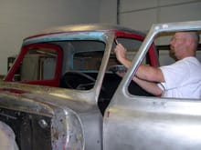 55 Ford, soon to get a 588 BBF/TCI C-6 9 inch