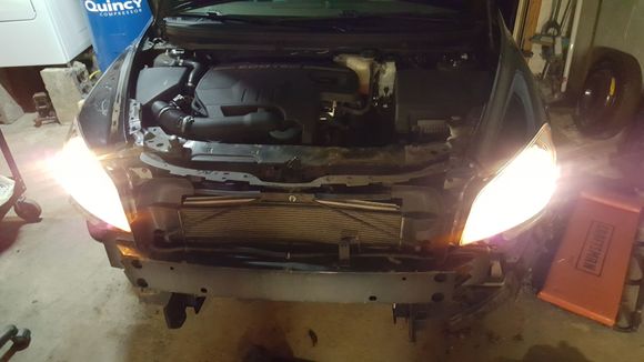 The front end started to feel the rebuilding love