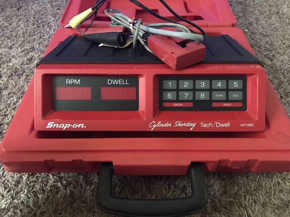 Excellent tool for checking ponts DWELL and RPM... You can shut down one cylinder at a time.. Or one side of a V8..