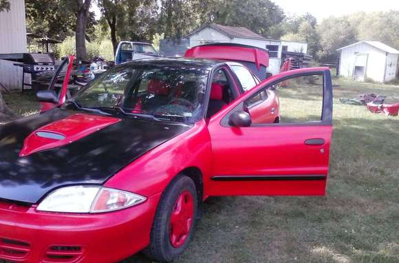 Picture of my car before I totaled it out