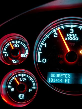 at about 2300 rpm