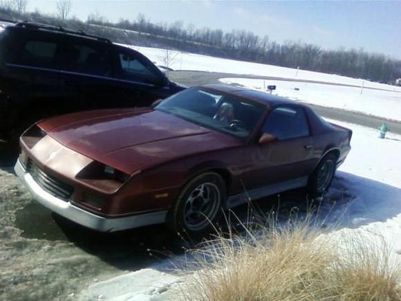 MY 86 RS, UNDER CONSTRUCTION AT THIS POINT