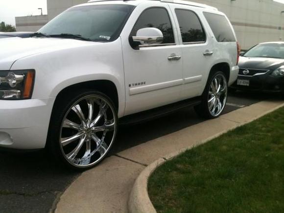 Front Driver side after rims 28"
