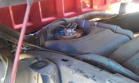 Fuel pump replace