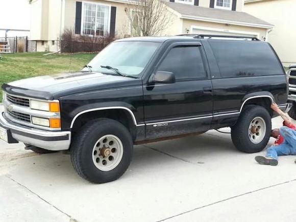 Bought her for $1200! 99% rust free. Bone stock. 160,000 miles