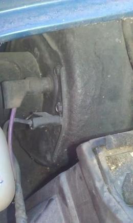 Van Connector Plugged In