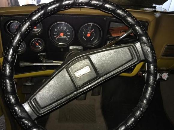 Interior on my '74. Got the truck with 96xxx original miles.
